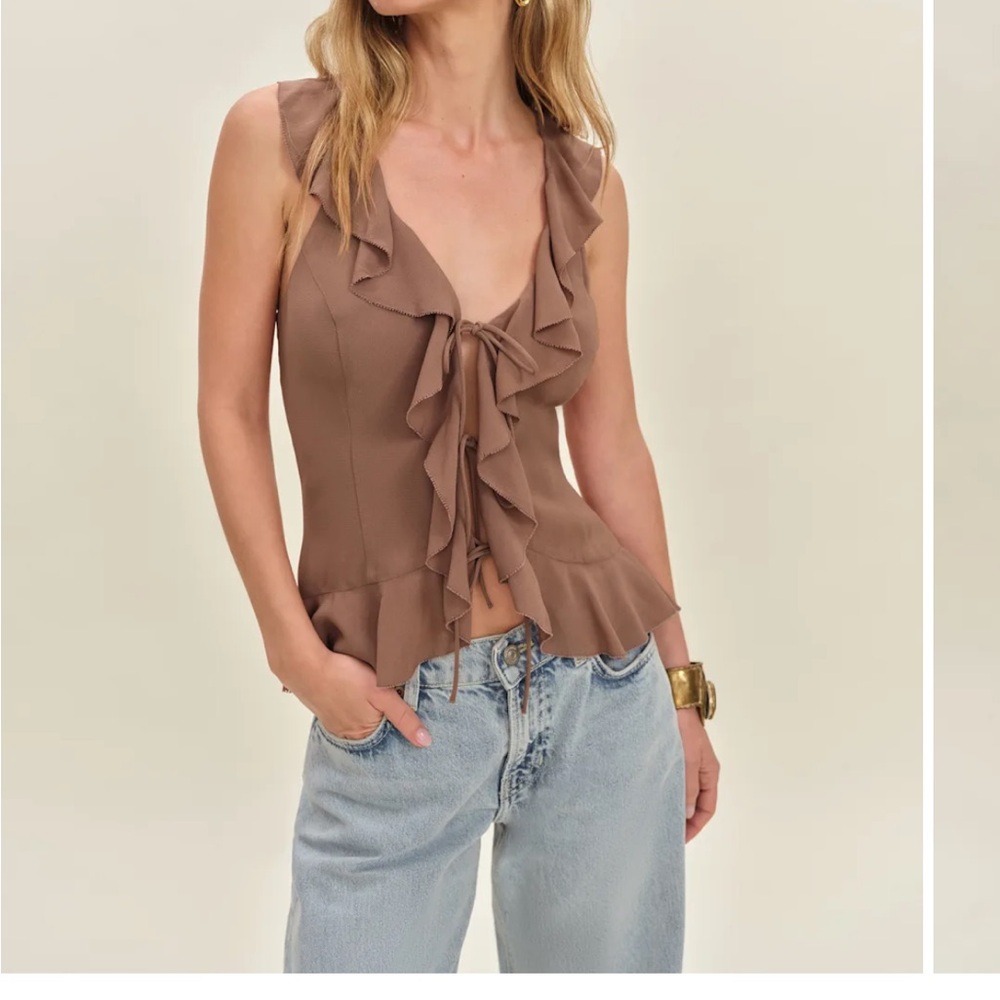 Reformation Paulette Top